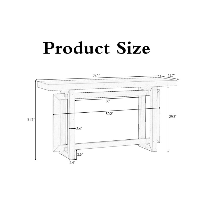 Console contemporaine, Blanc / Blanc, Gris