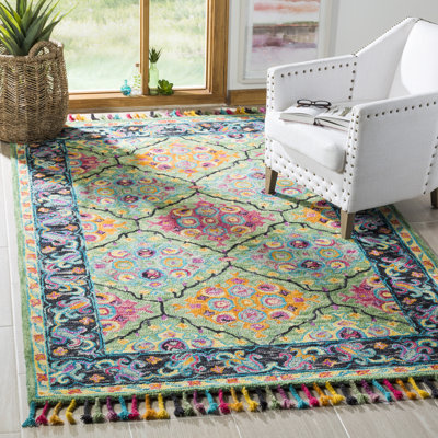 Vahakn Hand Tufted Wool Oriental Rug