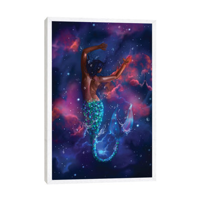 Dream Big Little Mermaid by Stephanie Sanchez - Print on Canvas