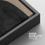 Nordic Shapes " Dark Grey Black Block Abstract Shape Illustration Modern Decor Relax Calm Chic " 3 - Pieces-98697498-98697497