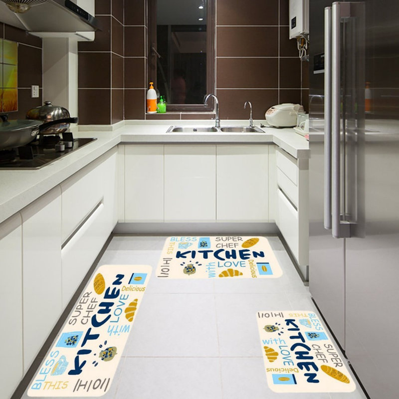 Tapis de cuisine 3 pièces Bless This Kitchen