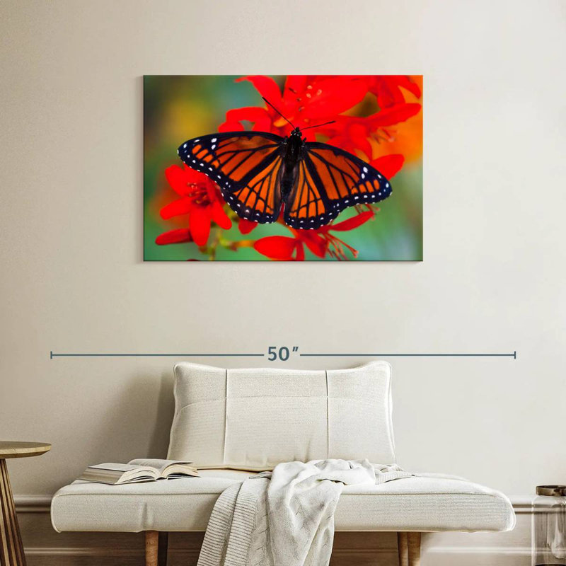 «Viceroy Butterfly» imitant le papillon monarque, H 24 po x l 36 po