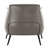 Rankins Oversized Faux Leather Barrel Chair-833248420