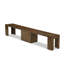 L'ensemble de table de salle à manger 10 pièces contient une table de cuisine rectangulaire extensible, 1 table basse, 7 chaises de salle à manger et 1 banc moderne, noyer antique-1242813951-1264220884-1264220885