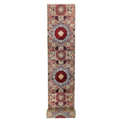 Aryana Hand Woven Wool Oriental Area Rug