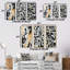 Motif de labyrinthe noir et blanc-103067971-103067972
