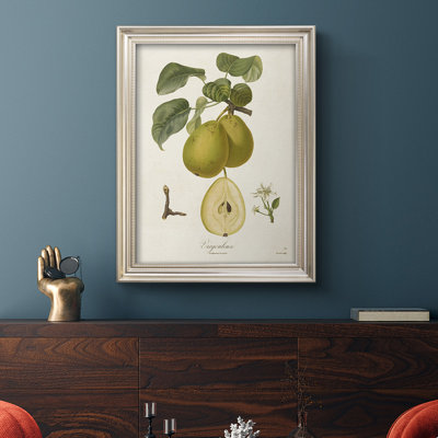 Vintage Pears - reproduction de cadre photo sur toile