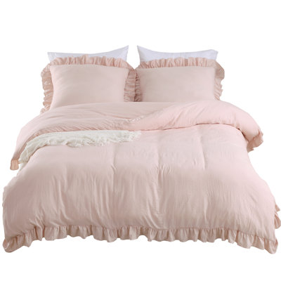 Ioanna Microfiber / Polyester Duvet Cover Set with Pillowcases