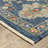 Elleanna Vintage Oriental Blue/ Multi Area Rug-783687230