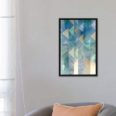 « ocean réflexions ii », reproduction sur toile