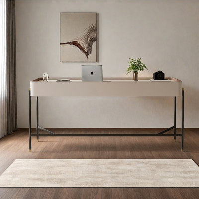European style light luxury high legged desk