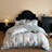 Floral Double-Layer Crinkle Cotton Duvet Cover Set-124974144-124974145