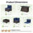 6 Person Outdoor Wicker Furniture Set with Fire Pit Table-1061767451