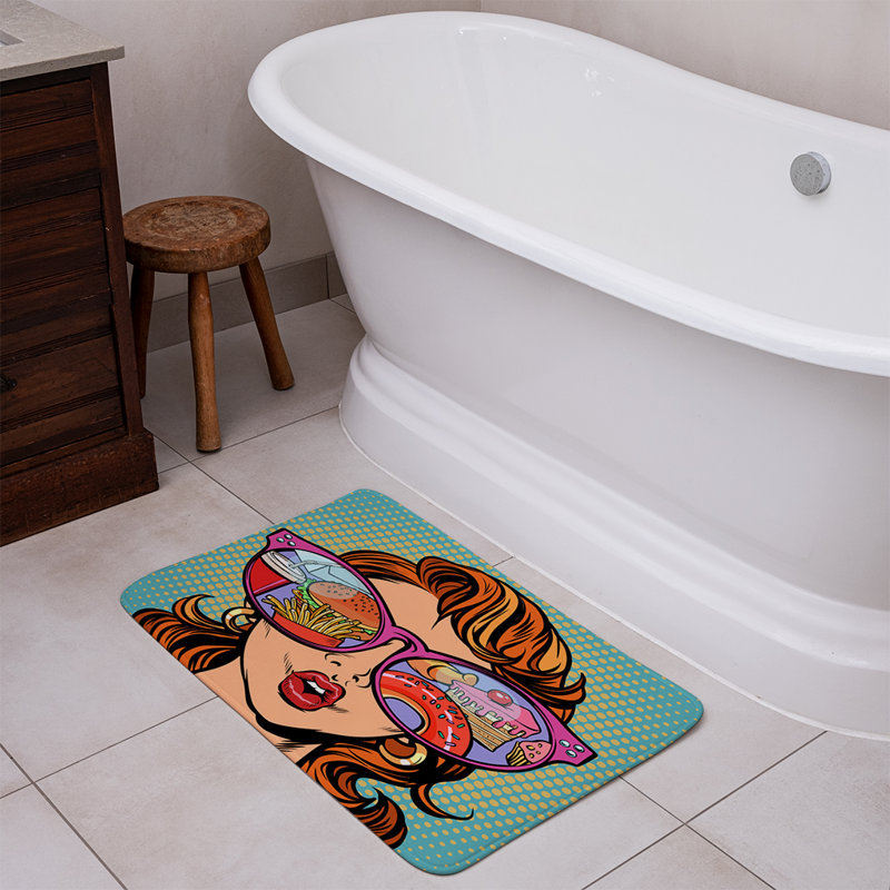 Dorrene Non-Slip Bath Rug