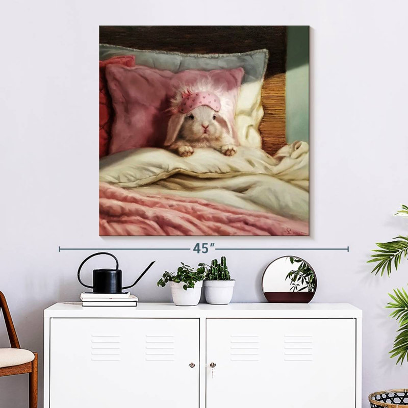 Crowle Bed Hare, 33" H x 33" W