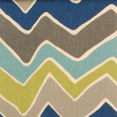 Arbor Small Scale Print Fabric, Caribbean