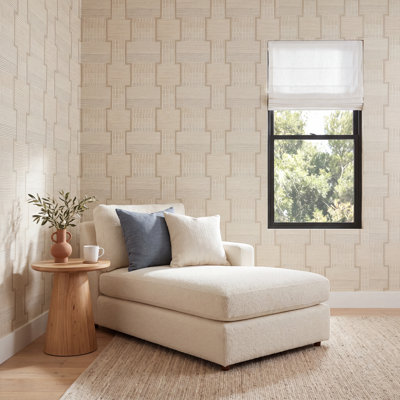 Modern Unpasted Geometric Wallpaper