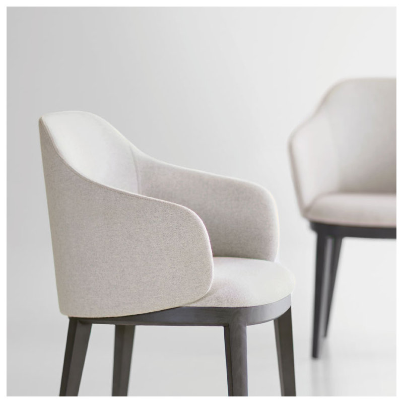 Prelude Upholstered Arm Chair, Ash 870, Modest - Bedazzle