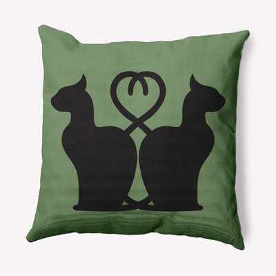 Coussin décoratif Conniving Cats