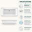 Drop-In and Undermount Acrylic Bath-1107154598
