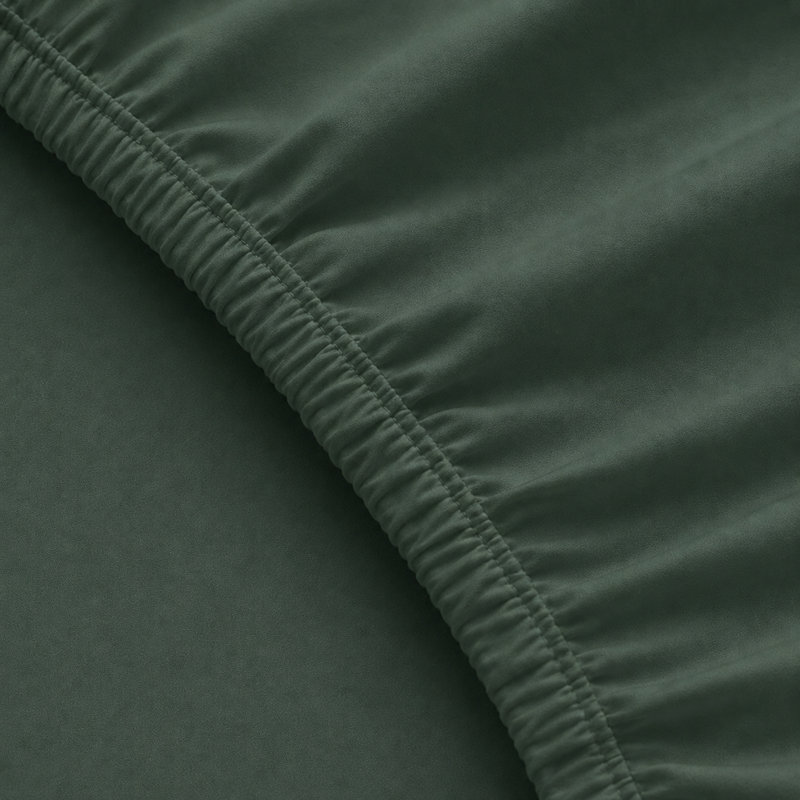 6-Piece Premium Deep Pockets Microfiber Sheet Set, Full, Tree Moss Green
