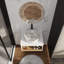 Meuble-lavabo mural 24 po avec lavabo rond et rangement ouvert-129386705