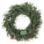 The Holiday Aisle® 24" Whitter Pine Wreath with LED Lights