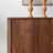 Retro large capacity storage shoe cabinet