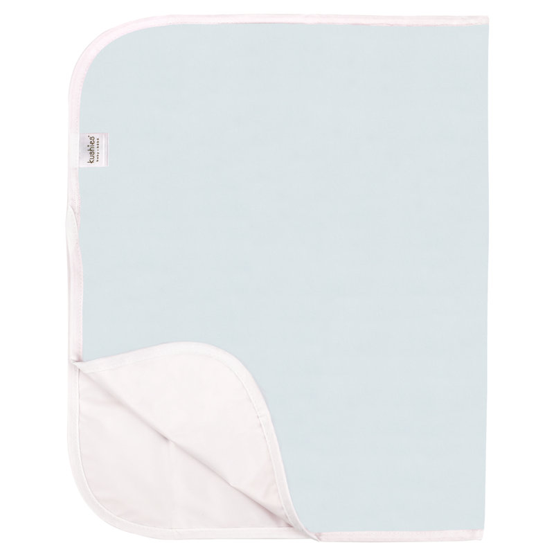 Coussin de changement portatif, Bleu