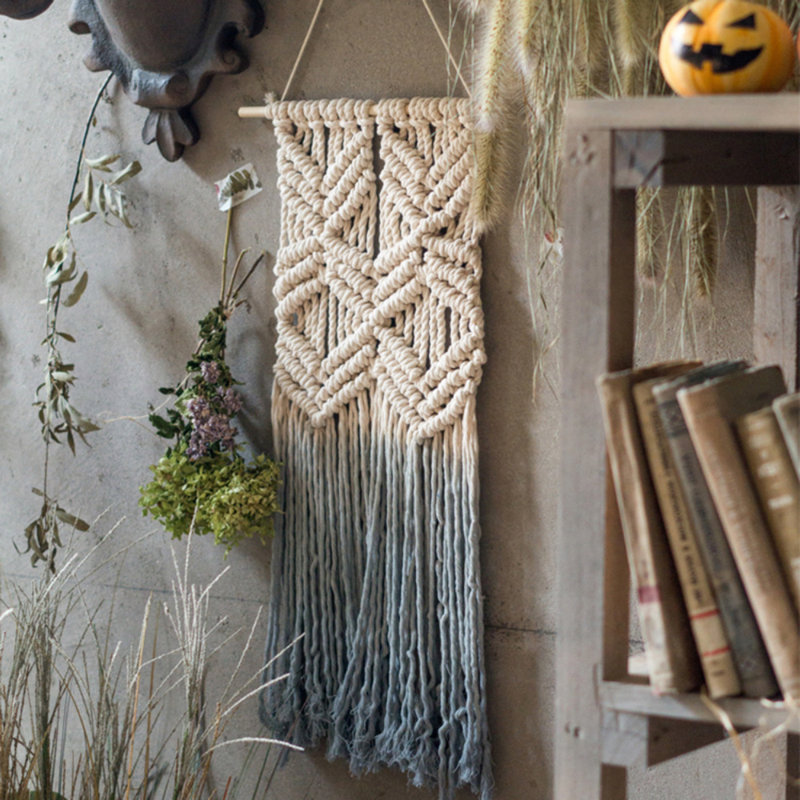 Macrame Knotting Cotton Tapestry