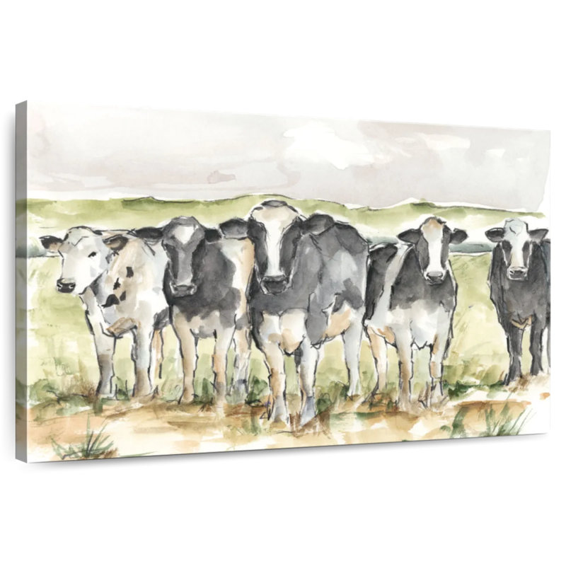Brampt Field Days I, 24" H x 36" W