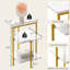 Ensemble de table de salon et de table de bout de style moderne Mid-Century 3 pièces Aliona-793642018