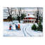 « winter fun », reproduction sur toile tendue-31355193