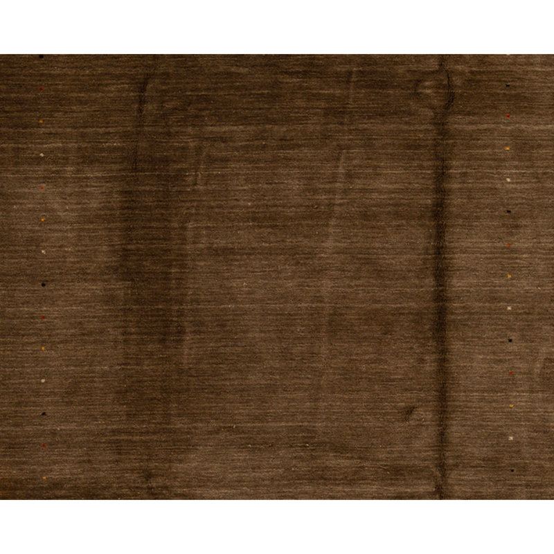 Tapis brun noué à la main de haute qualité