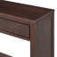 Console rustique en bois avec tiroirs de rangement et tablette ouverte-39498507