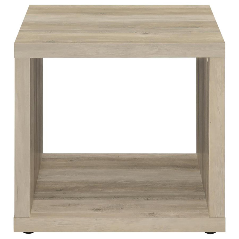 Byington Square End Table, Distressed Pine
