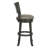 Gabryele Swivel Upholstered Counter Stool with Solid Wood Frame-1296571125