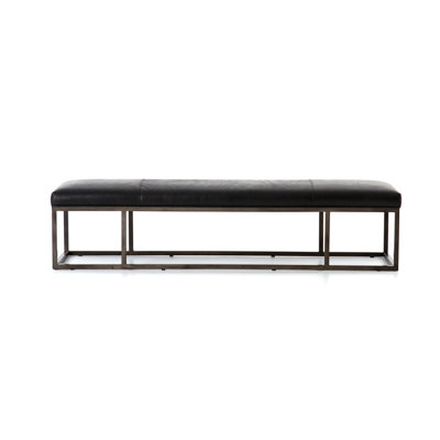 Beaumont Leather Dining Bench
