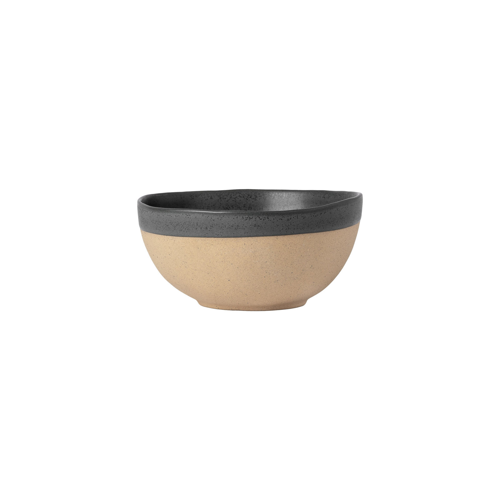 Arenito Stoneware Cereal Bowl, Charcoal Gray