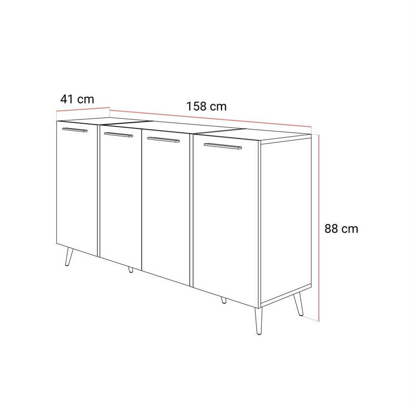 158cm Sideboard