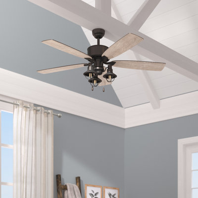 Ventilateur de plafond 52 po avec ensemble d'éclairage Jacksonville