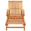 Chaise longue double en acacia avec coussins et table Filippo-981339132