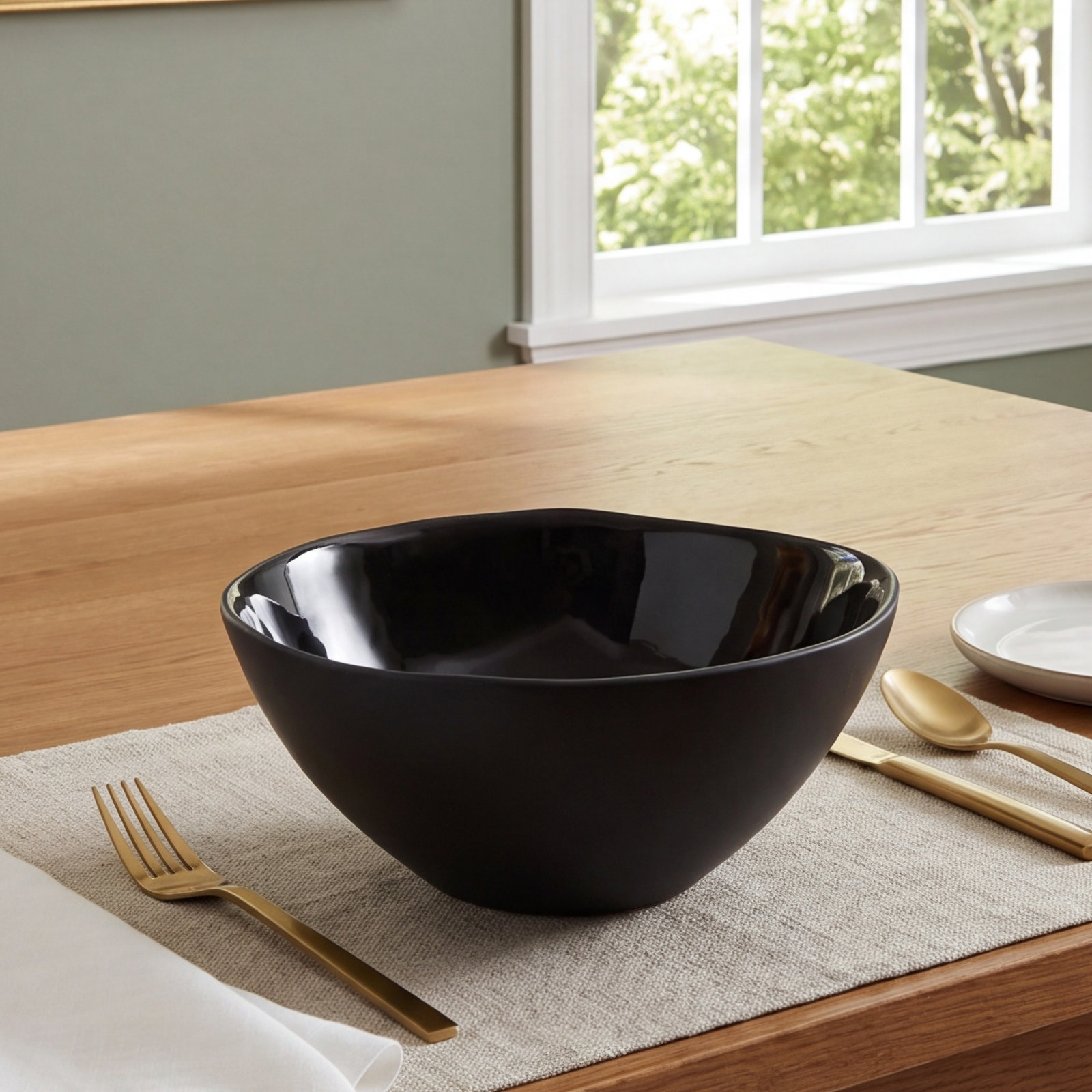 Sandia Cereal Bowl, Beige