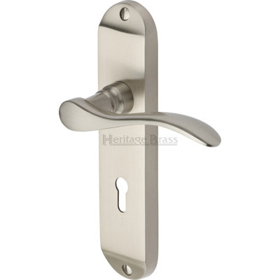 Heritage Brass Heritage Door Handle Lever Lock Maya Design