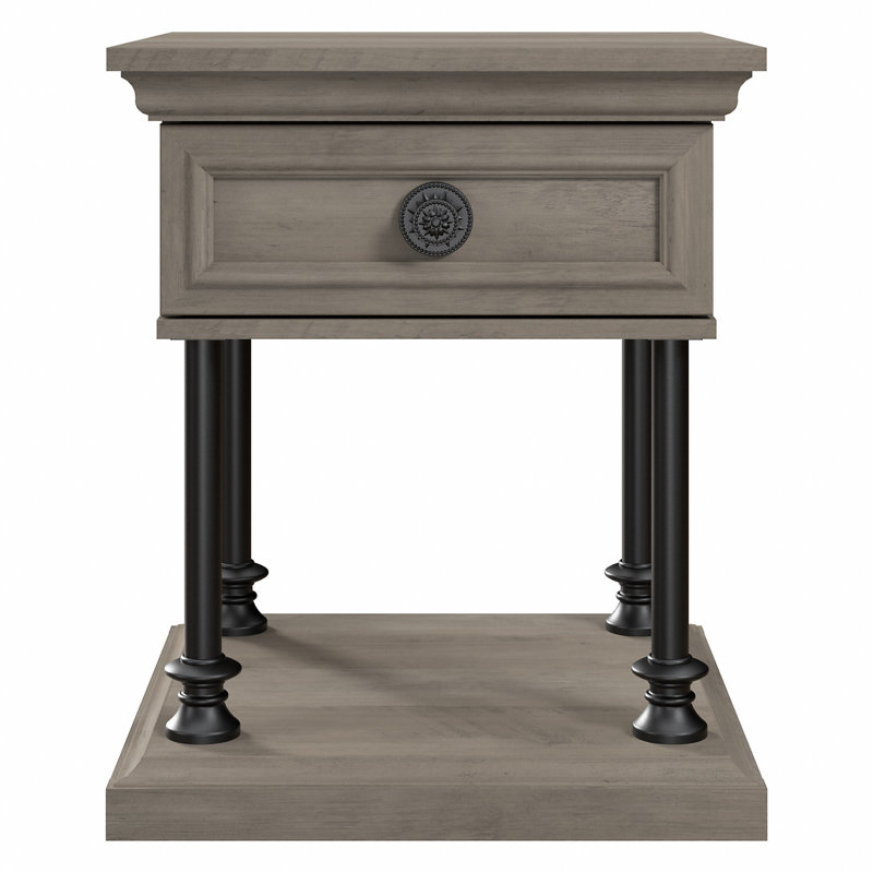 Table de bout avec rangement Huckins Block