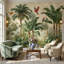 Papier peint tropical avec palmiers-630235895-630235888