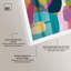 Ensemble de décorations murales colorées et colorées Duo par Art Remedy, cadre blanc, 30 x 30-142132853-142132859