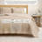 100% Cotton Garment Washed Honeycomb Waffle Quilt and Sham Set-117437581-117437576