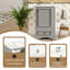 Meuble-lavabo de 20 po avec comptoir en céramique-376905749