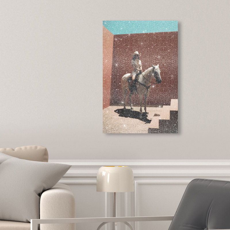 Cowgirl Surreal II Print by Oliver Gal, 10"H x 15"W, Gallery Wrapped